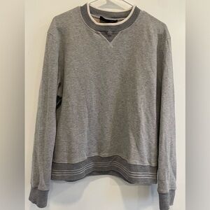 Peserico Men's Grey Crewneck Pullover size EU 52